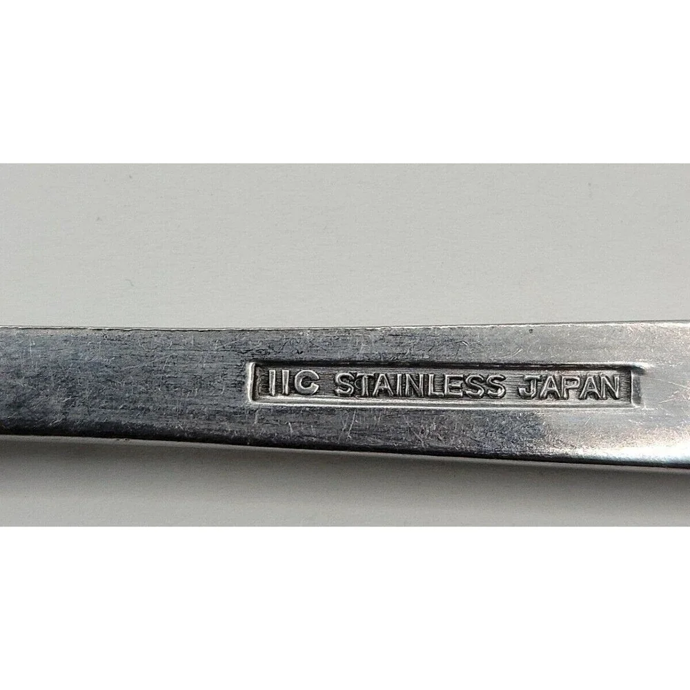 LLC Stainless Japan Serving Spoon Vintage